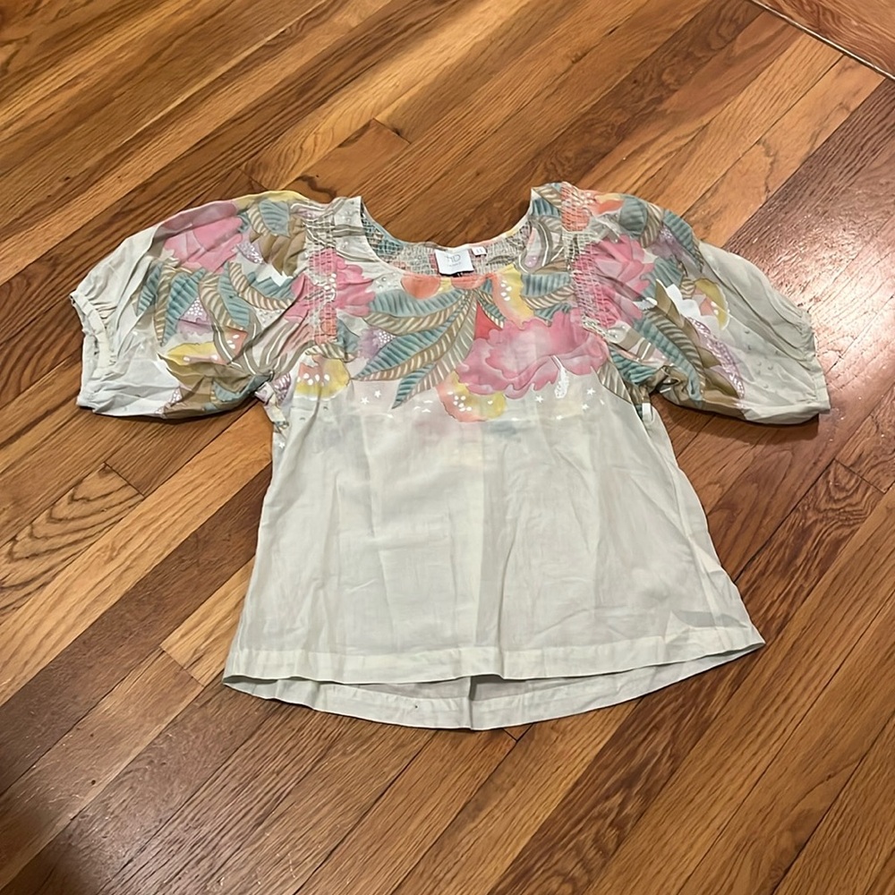 HD in Paris floral blouse